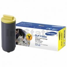 Genuine Samsung CLP-350N Yellow Toner Cartridge - 2,000 pages (CLP-Y350A)