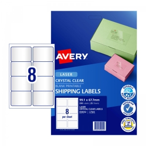 Transparent Self Adhesive Photo Paper PVC Clear Sticker Vinyl Labels A4  Size - 20 sheets per pack - InkStation