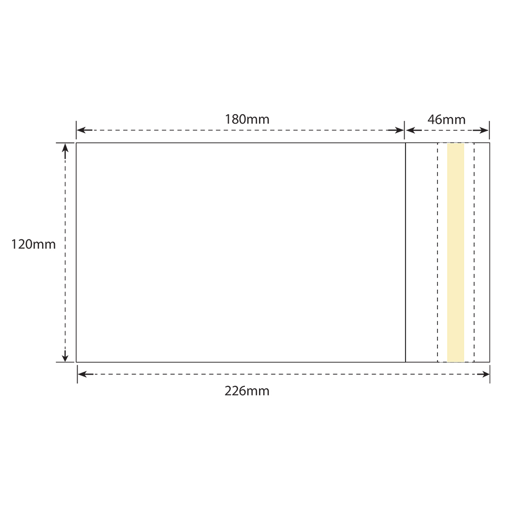 300PCS Bubble Mailer 120mm x 180mm Self-Sealed Padded Envelope Plain ...