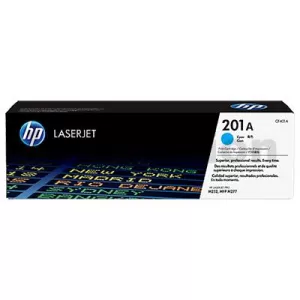 HP CF401A (201A) Genuine Cyan Toner Cartridge - 1,400 Pages