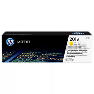 HP CF402A (201A) Genuine Yellow Toner Cartridge - 1,400 Pages