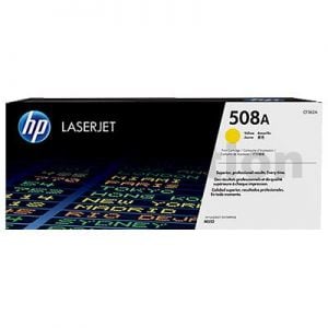 HP 508A (CF362A) Genuine Yellow Toner Cartridge  - 5,000 Pages