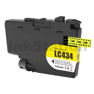 Compatible Brother LC-434Y Yellow Ink Cartridge - 750 pages