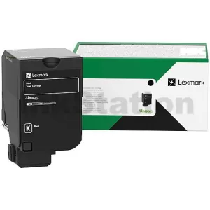 Lexmark (81C1XK0) Genuine CX735 Black Return Programme Toner Cartridge - 28,000 pages