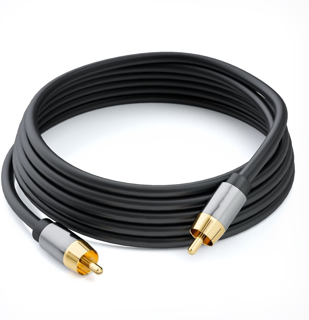 Coaxial Digital Audio RCA to RCA Cable Gold Plated 1M InkStation