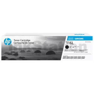 1 x Samsung SLM2825DW/ 2835DW/ 2875FW/ 2885FW (MLT-D116L) Genuine Black High Yield Toner Cartridge SU830A - 3,000 pages