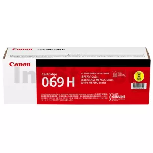 Canon CART-069HY Yellow High Yield Genuine Toner Cartridge - 5,500 pages