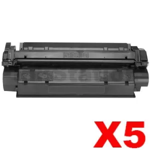 5 x Canon CART-U Black Compatible Toner Cartridge - 2,500 pages