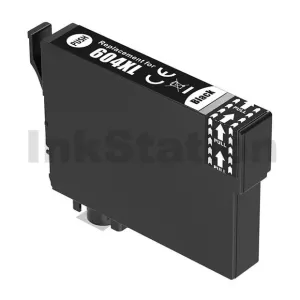 Compatible for Epson 604XL (C13T10H192) Black High Yield Inkjet Cartridge - 500 pages