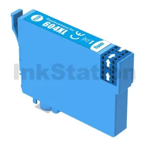 Compatible for Epson 604XL (C13T10H292) Cyan High Yield Inkjet Cartridge - 350 pages