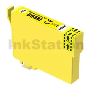 Compatible for Epson 604XL (C13T10H492) Yellow High Yield Inkjet Cartridge - 350 pages