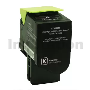 Genuine Fujifilm ApeosPort C3320SD / C3830SD Black Ultra High Yield Use & Return Toner Cartridge - 10,500 pages (CT203466)