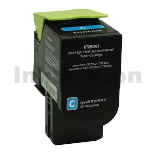 Genuine Fujifilm ApeosPort C3320SD / C3830SD Cyan Ultra High Yield Use & Return Toner Cartridge - 7,000 pages (CT203467)