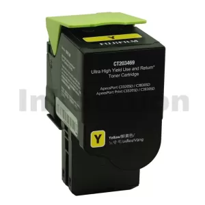 Genuine Fujifilm ApeosPort C3320SD / C3830SD Yellow Ultra High Yield Use & Return Toner Cartridge - 7,000 pages (CT203469)