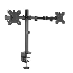 Dual Screen Monitor Desk Mount Bracket up to 32 Inch LED LCD Monitors