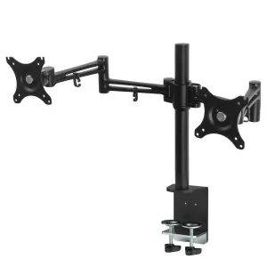Dual Screen Monitor Desk Mount Bracket for 10-30 Inch Monitor Screens
