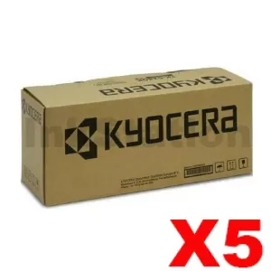5 x Genuine Kyocera TK-3404 Black Toner Cartridge (Toner Kit) PA4500x - 12,500 pages