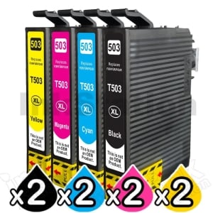 Europe 503 503xl Refill Ink Cartridge for Epson XP-5200 XP-5205 WF-2960  2965 With Chip 