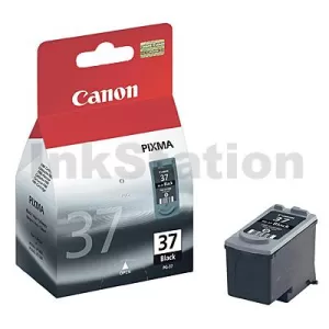 Genuine Canon PG-37 Black Ink Cartridge - 219 pages