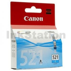 Genuine Canon CLI-521C Cyan Inkjet