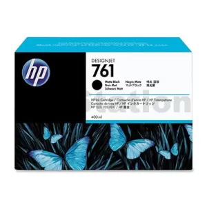 HP 761 Genuine Matte Black 400ML Inkjet Cartridge CM991A