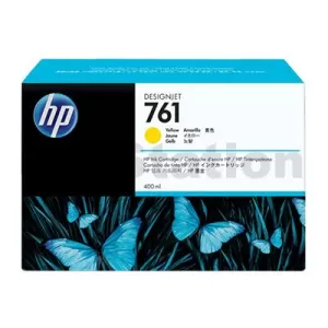 HP 761 Genuine Yellow 400ML Inkjet Cartridge CM992A
