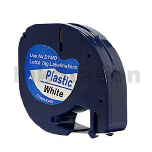 dymo plastic labels 12mm x 4m