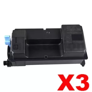 3 x Non-Genuine alternative for TK-3434 Black Toner Kit suitable for Kyocera PA5500x - 25,000 pages