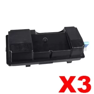 3 x Non-Genuine alternative for TK-3414 Black Toner Kit suitable for Kyocera PA5000x - 15,500 pages