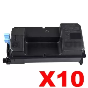 10 x Non-Genuine alternative for TK-3404 Black Toner Cartridge (Toner Kit) suitable for Kyocera PA4500x - 12,500 pages
