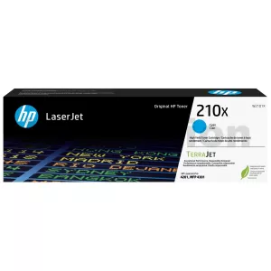HP 210X W2101X Genuine Cyan High Yield Toner Cartridge - 5,500 pages