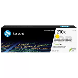 HP 210X W2102X Genuine Yellow High Yield Toner Cartridge - 5,500 pages