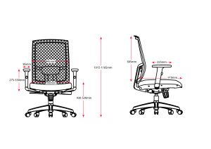 Kal deals mesh chair