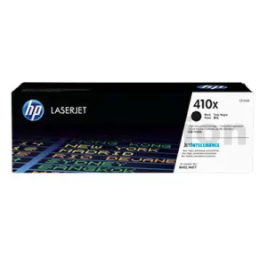 HP 410X (CF410X) Genuine Black Toner Cartridge - 6,500 pages