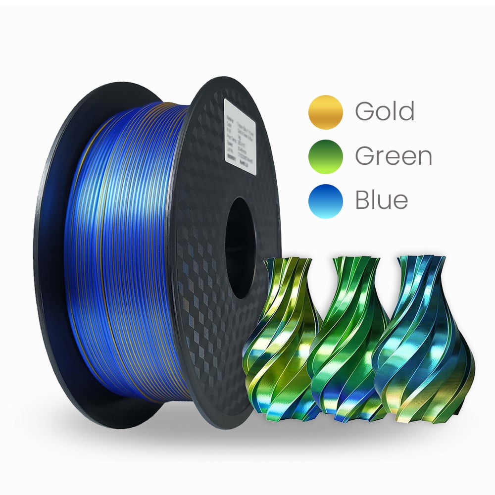 Gold & Green & Blue