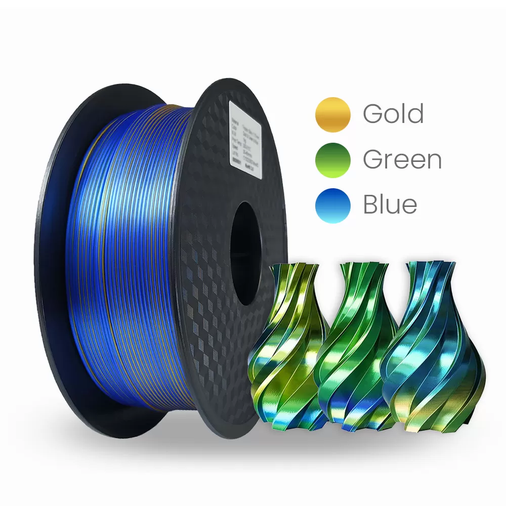 Gold & Green & Blue