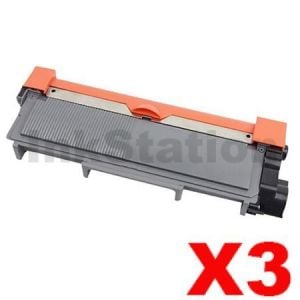 3 x Fuji Xerox DocuPrint M225,M265,P225,P265 Compatible Black High Yield Toner Cartridge (CT202330)- 2,600 pages