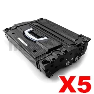 5 x HP CF325X (25X) Compatible Black Toner Cartridge - 40,000 Pages