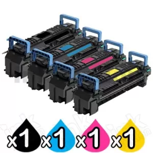 4 Pack HP CF300A-CF303A (827A) Compatible Toner Cartridges [1BK,1C,1M,1Y]