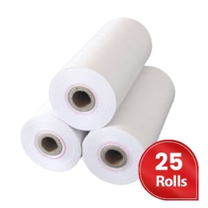 25 Rolls 104x57mm Calibor Thermal Paper Receipt Roll