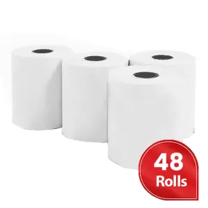 48 Rolls 80x47mm Calibor Thermal Paper Receipt Roll