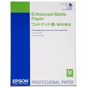 Epson C13S042095 Genuine Enhanced Matte Paper 192gsm A2 - 50 sheets