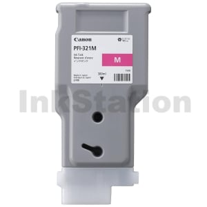 Genuine Canon PFI-321M Magenta Ink Cartridge - 300ML