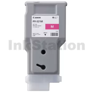 Genuine Canon PFI-321M Magenta Ink Cartridge - 300ML