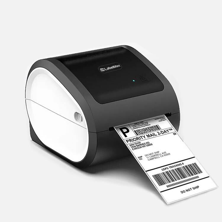 Direct Thermal Label Printer with Bluetooth for Shipping Labels