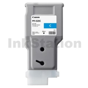 Genuine Canon PFI-320C Cyan Ink Cartridge - 300ML