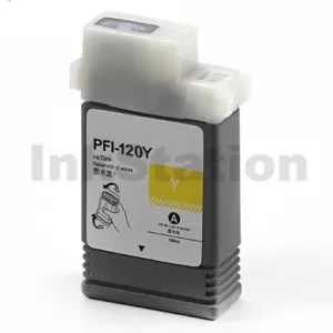 Compatible Canon PFI-120Y Yellow Ink Cartridge - 130ML