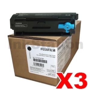 3 x FujiFilm ApeosPort 4020SD Genuine Black Extra High Yield Use and Return Toner Cartridge - 20,000 pages (CT203478)
