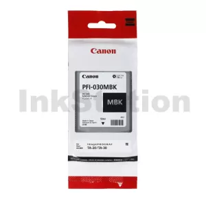 Genuine Canon PFI-030MBK Matte Black Ink Tank 55ml