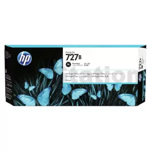 HP 727B Genuine Photo Black 300ml Inkjet Cartridge 3WX20A